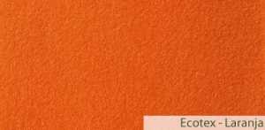 Carpete (Forração) para Evento Ecotex Laranja