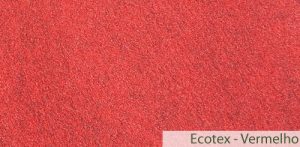 Carpete (Forração) para Evento Ecotex Vermelho